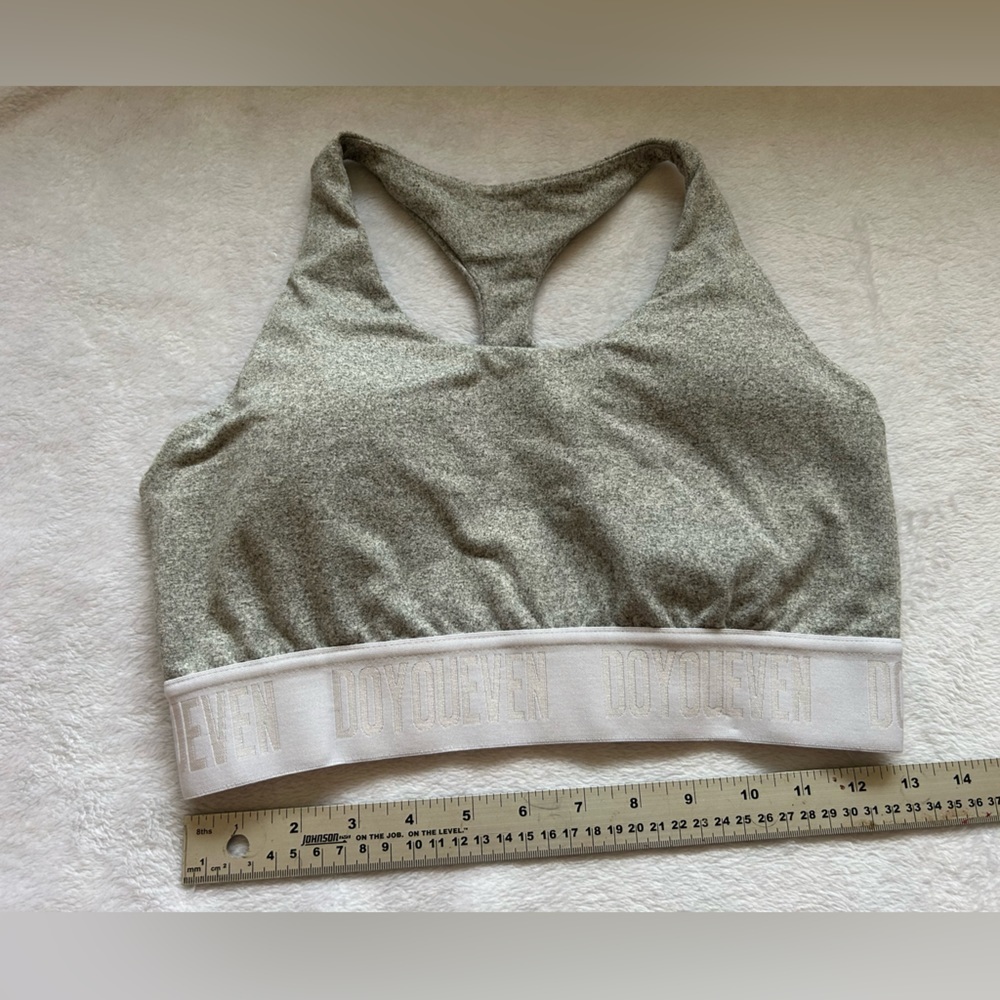 Grey Do You Even Sports Bra​
